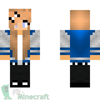 Aperçu de la skin Minecraft Andrea