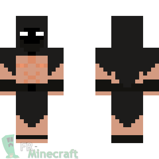 Aperçu de la skin Minecraft Tueur gris