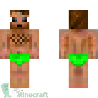 Aperçu de la skin Minecraft Nudiste