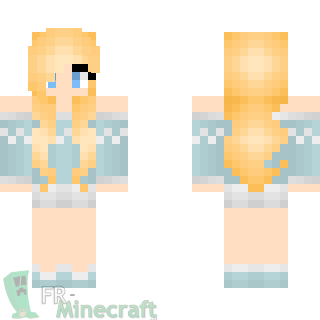 Aperçu de la skin Minecraft Fille