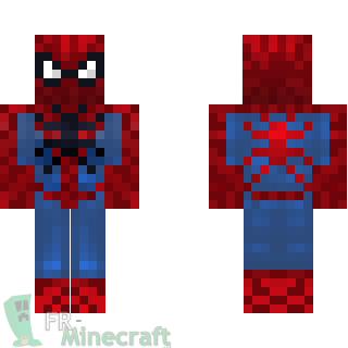 Aperçu de la skin Minecraft Spiderman