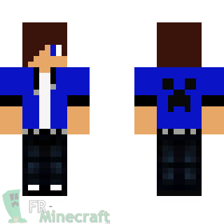 Aperçu de la skin Minecraft Garçon Classe