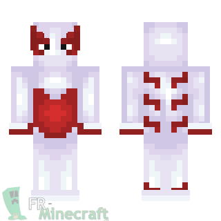 Aperçu de la skin Minecraft Lugia Shiney - Pokémon