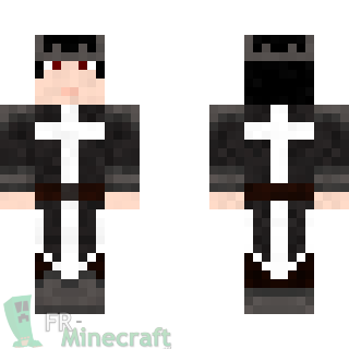 Aperçu de la skin Minecraft Vampire croisé