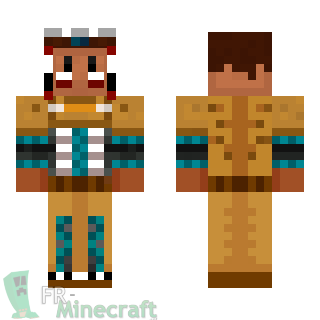 Aperçu de la skin Minecraft Indien