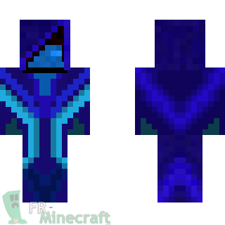 Aperçu de la skin Minecraft Mage d'eau