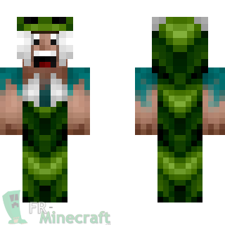 Aperçu de la skin Minecraft Monstre mangeur de Steve