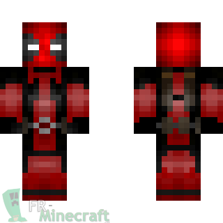 Aperçu de la skin Minecraft DeadPool