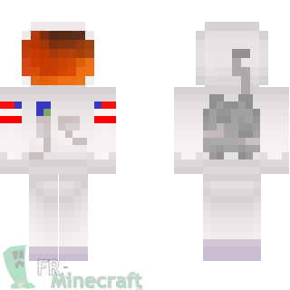 Aperçu de la skin Minecraft Astronaute