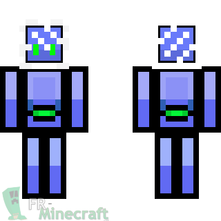 Aperçu de la skin Minecraft Robot