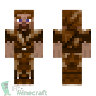 Aperçu de la skin Minecraft Steve l'aventurier