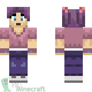 Aperçu de la skin Minecraft Fille