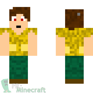 Aperçu de la skin Minecraft Féca Mâle - Dofus