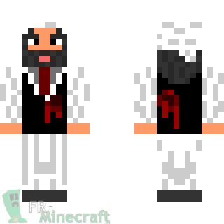 Aperçu de la skin Minecraft Ben Laden en Costume