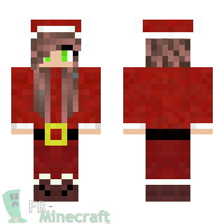 Aperçu de la skin Minecraft Fille de Noël