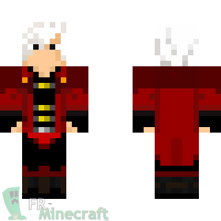 Aperçu de la skin Minecraft Dante - Devil May Cry