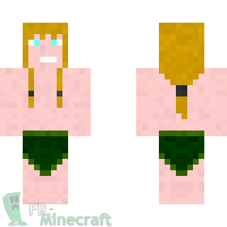 Aperçu de la skin Minecraft Elfe