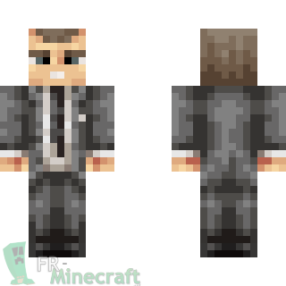 Aperçu de la skin Minecraft Homme d'affaire