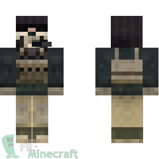  Minecraft Skin Minecraft Ghost - Modern Warfare 2