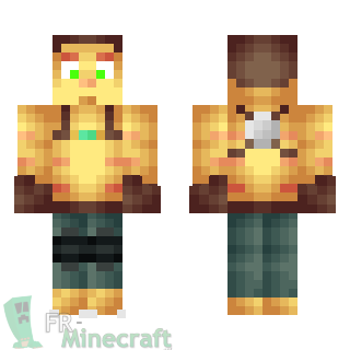 Aperçu de la skin Minecraft Ratchet - Ratchet et Clank