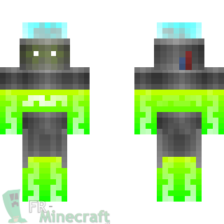 Aperçu de la skin Minecraft Bandit plasmique