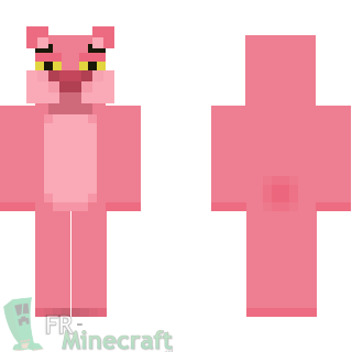 Aperçu de la skin Minecraft Panthère rose