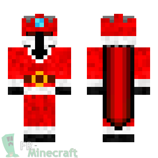 Aperçu de la skin Minecraft Chevalier de Noël