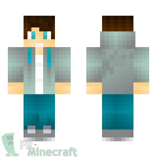 Aperçu de la skin Minecraft Adolescent