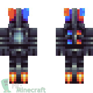 Aperçu de la skin Minecraft Gendarme stellaire