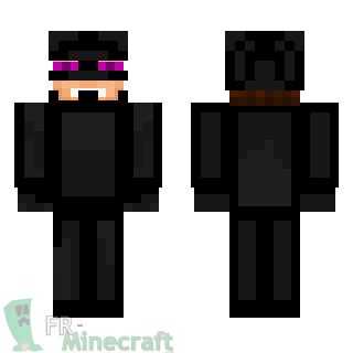 Aperçu de la skin Minecraft Jesse (Enderman) - Story Mode