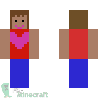 Aperçu de la skin Minecraft Maya