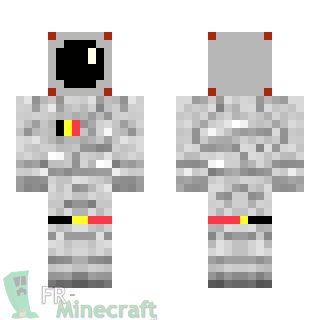 Aperçu de la skin Minecraft Cosmonaute