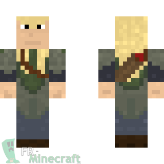 Aperçu de la skin Minecraft Legolas - Le Seigneur Des Anneaux