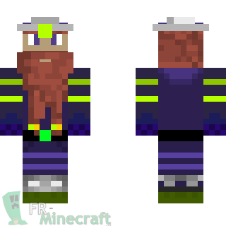 Aperçu de la skin Minecraft mineur