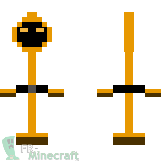 Aperçu de la skin Minecraft Mage divin