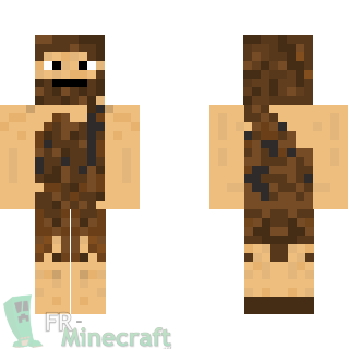 Aperçu de la skin Minecraft Wild Man 