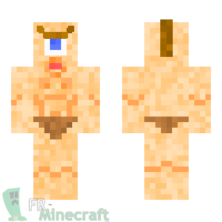 Aperçu de la skin Minecraft Cyclope