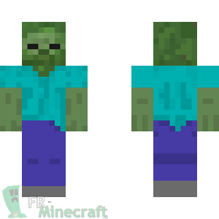 Aperçu de la skin Minecraft Zombie