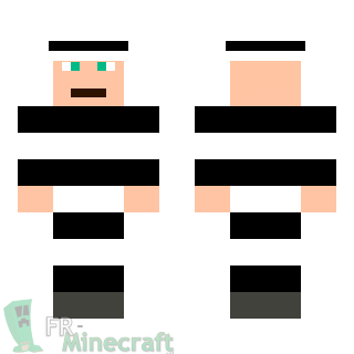 Aperçu de la skin Minecraft Prisonnier