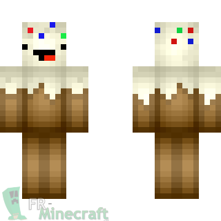 Aperçu de la skin Minecraft Gâteau