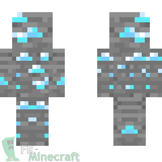 Aperçu de la skin Minecraft Diamant