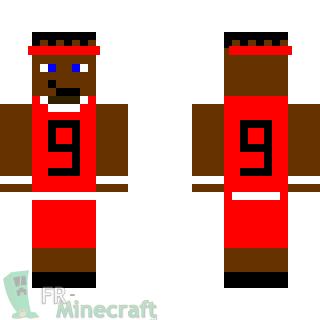 Aperçu de la skin Minecraft Joueur de basket n°9