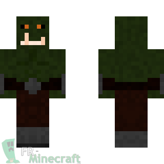 Aperçu de la skin Minecraft Orc