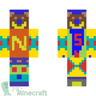 Aperçu de la skin Minecraft nico65250