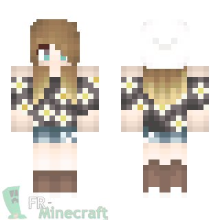 Aperçu de la skin Minecraft Fille