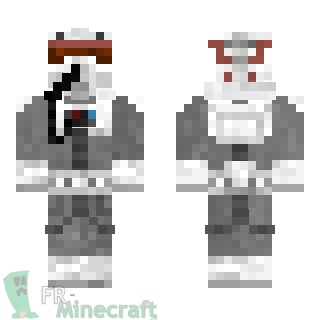 Aperçu de la skin Minecraft Pilote Clone de Arc-170 - Star Wars III