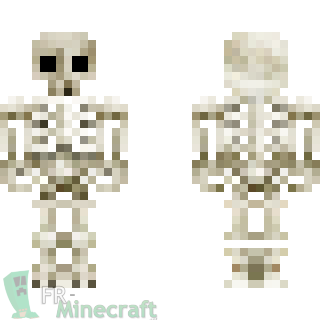 Aperçu de la skin Minecraft Squelette