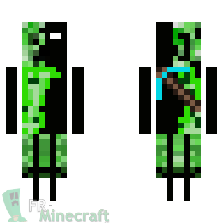 Aperçu de la skin Minecraft Ender-Creeper