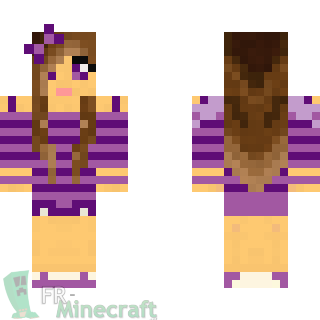 Aperçu de la skin Minecraft KweekPurple