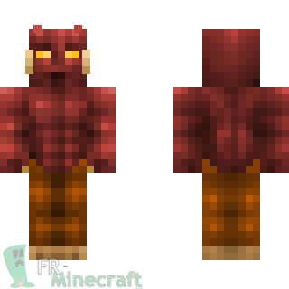 Aperçu de la skin Minecraft Satan